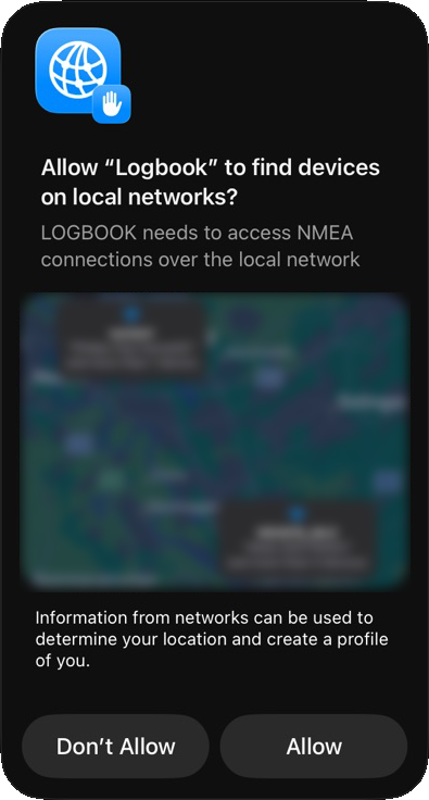 Allow access to the NMEA network