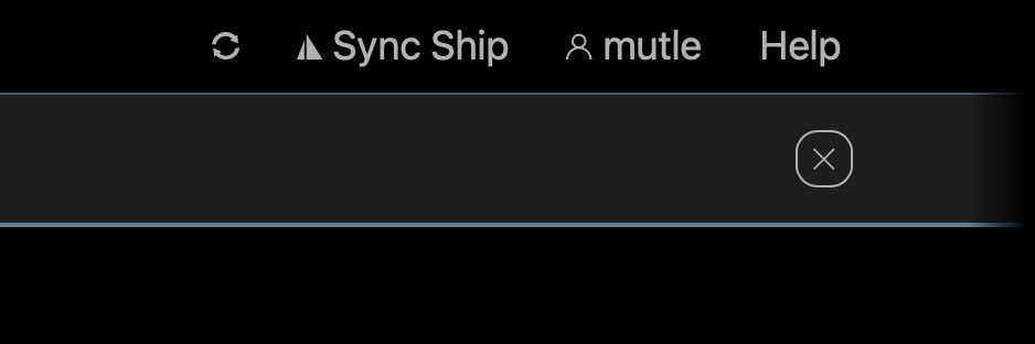 Menus in the LOGBOOK cloud