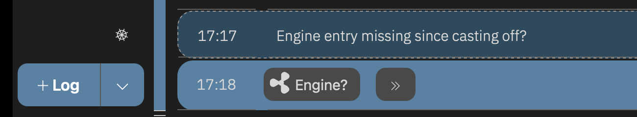 Button Missing engine