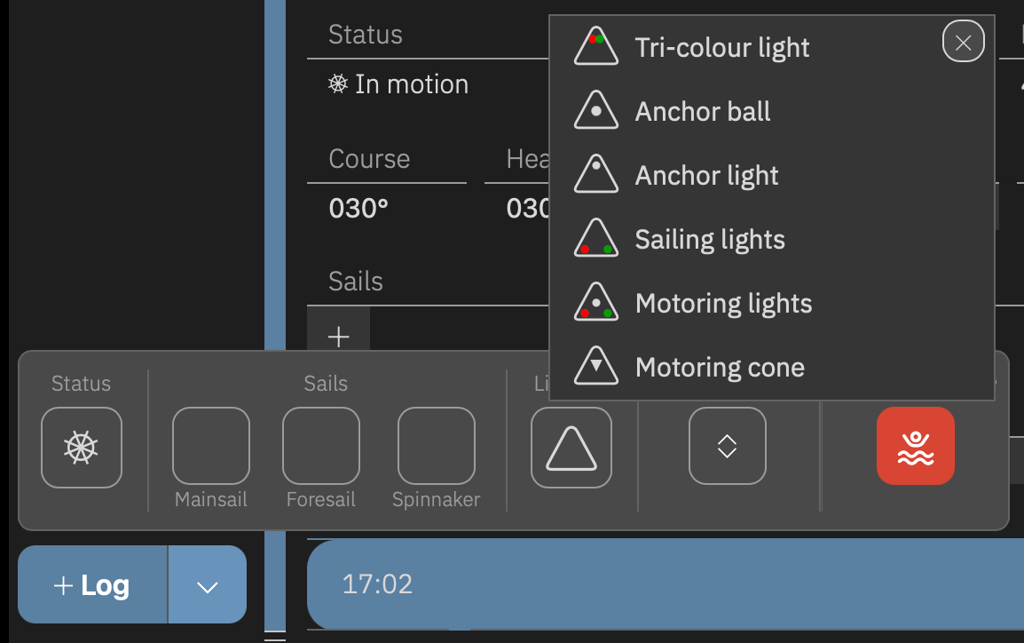 Selecting a visual signal